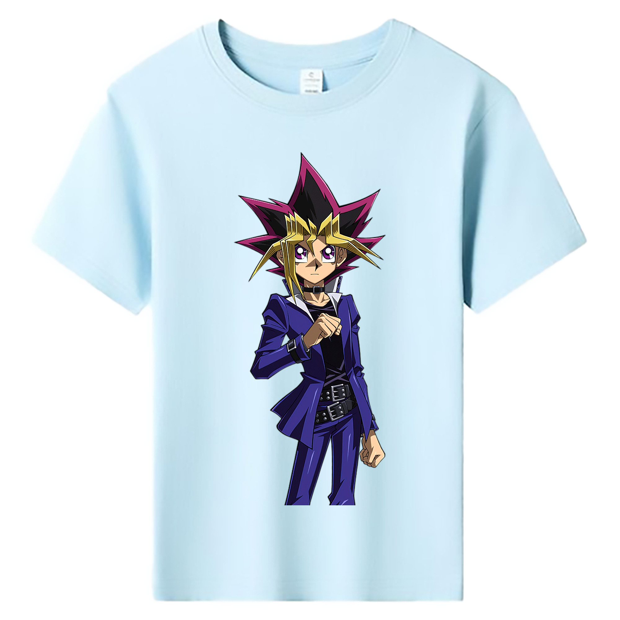 （画像用） 遊☆戯☆王 Yu-Gi-Oh! 綿100％キッズTシャツ（フロントプリント）